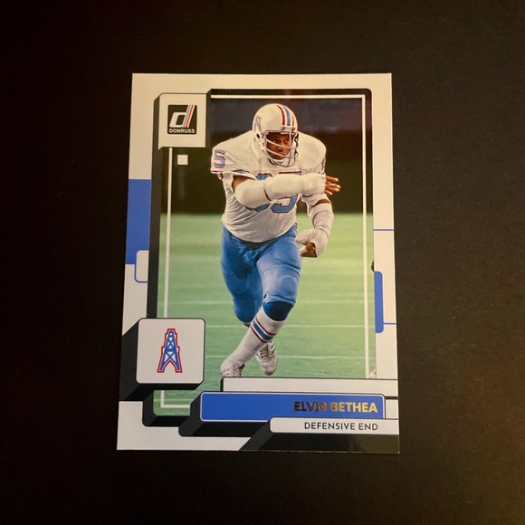 Elvin Bethea: Houston Oilers, Defensive End 2022 Panini Donruss Football #47 - Picture 1 of 2